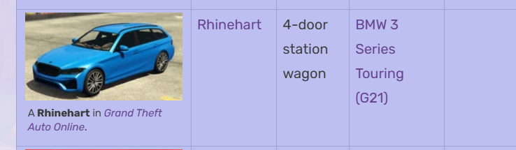 Rhinehart vehicle add